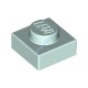 Деталь Лего Пластина 1 х 1 Цвет Светлая Аква