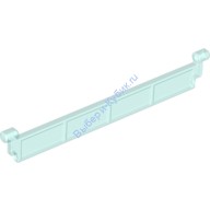 Деталь Лего Секция Гаражных Ролл-Ворот Без Ручки Цвет Прозрачно-Голубой