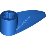 Деталь Лего Техник Бионикл Зуб 1 х 3 С Отверстием Под Ось Цвет Синий