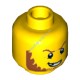 Деталь Лего Голова Минифигурки Цвет Желтый