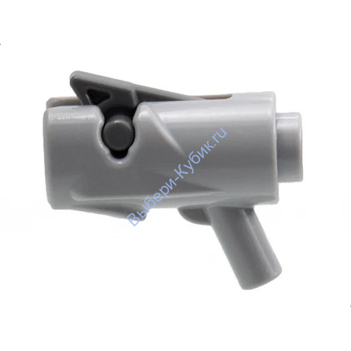 Деталь Лего Мини-Бластер С Курком Цвет Светло-Серый