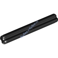 Деталь Лего Техник Ось 4 Цвет Черный