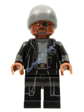 Минифигурка Лего Супер Хироус Марвел Супер Герои Мстители Ник Фьюри