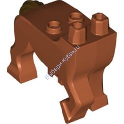 Деталь Лего Ноги Кентавра Цвет Темно-Оранжевый