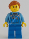 Минифигурка Лего Сити Уборщик