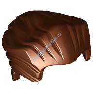 Деталь Лего Парик Минифигурки Цвет Коричневый