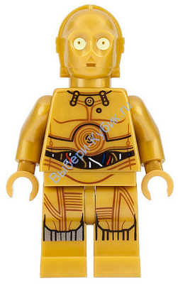 Минифигурка Лего Звездные Войны C-3PO
