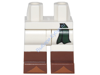 Деталь Лего Ноги Минифигурки Цвет Белый