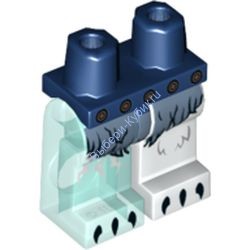 Деталь Лего Ноги С Рисунком Цвет Темно-Синий