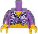 Деталь Лего Торс С Рисунком Цвет Умеренно-Лавандовый