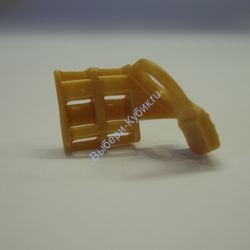 Деталь Лего Плечевой Доспех С Ножнами Для Двух Катан Цвет Перламутрово-Золотой