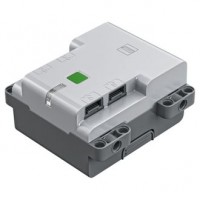 Деталь Лего Техник Корпус под батарейки Powered Up с Bluetooth HUB Цвет Светло-Серый