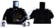 Деталь Лего Торс С Рисунком Цвет Черный