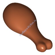 Деталь Лего Ножка Индейки Цвет Темно-Оранжевый