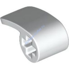 Деталь Лего Техник Панель Изогнутая 2 x 1 x 1 Цвет Белый