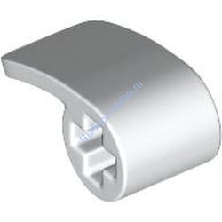 Деталь Лего Техник Панель Изогнутая 2 x 1 x 1 Цвет Белый