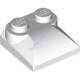 Деталь Лего Кубик Модифицированный 2 х 2 х 2/3 Два Штырька Закругленный Скос Цвет Белый