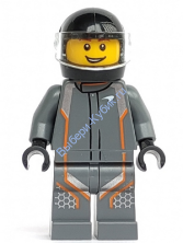 Минифигурка Лего - Гонщик McLaren Senna sc069