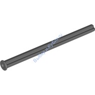 Деталь Лего Техник Ось 8 Со Стоп-Кольцом Цвет Темно-Серый