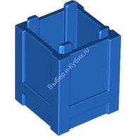 Деталь Лего Ящик 2 х 2 х 2 С Открытым Верхом Цвет Синий