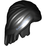 Деталь Лего Парик Френдс Цвет Черный