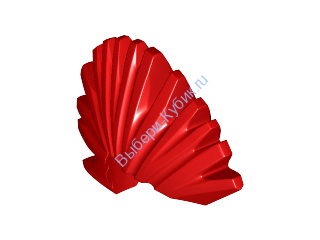 Деталь Лего Парик Цвет Красный