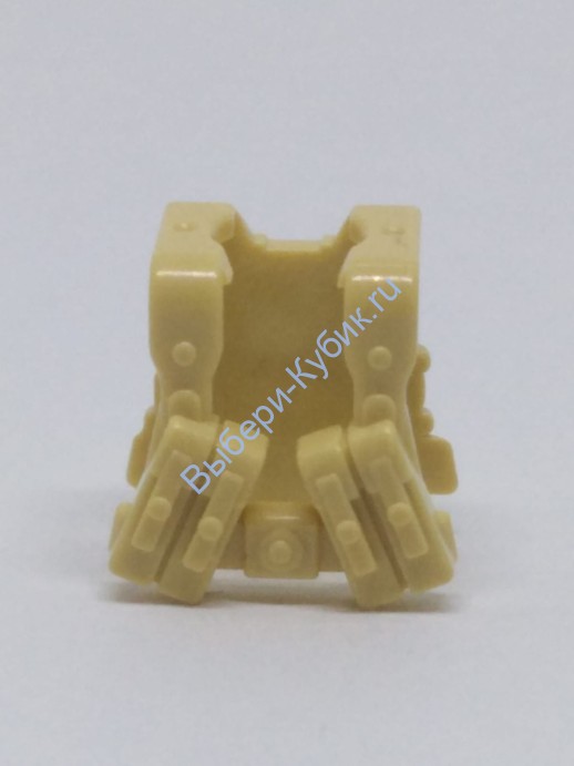 Деталь Аналог Совместимый С Лего Жилет С Оружием Цвет Песочный 