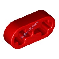 Деталь Лего Техник Бим 1 х 2 Тонкий Цвет Красный