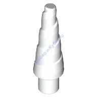 Деталь Лего Рог Единорога Цвет Белый