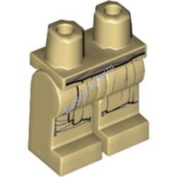Деталь Лего Ноги С Рисунком Цвет Песочный