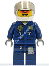 Минифигурка Лего Сити -  Мужчина Полицейский cty0267