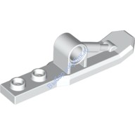 Деталь Лего Посадочная Лыжа Вертолета 1 х 6 С Отверстием Под Пин (1) Цвет Белый