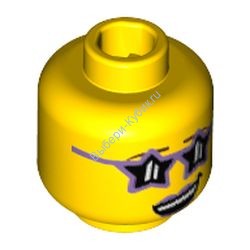 Деталь Лего Голова Минифигурки Цвет Желтый