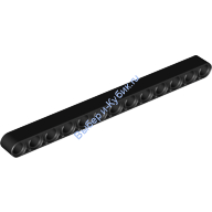 Деталь Лего Техник Бим 1 х 13 Толстый Цвет Черный