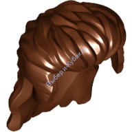 Деталь Лего Парик Цвет Коричневый
