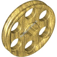 Деталь Лего Техник Колесо Для Ременных Передач (Шкив) Цвет Перламутрово-Золотой