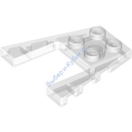 Деталь Лего Пластина Клин 4 х 4 Цвет Прозрачный