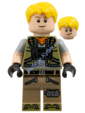 Минифигурка Лего Боевой Автобус - Крутой Командир fort001