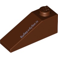 Деталь Лего Скос 33 3 х 1 Цвет Коричневый