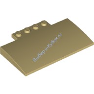 Деталь Лего Скос Закругленный 5 х 8 х 2/3 Цвет Песочный