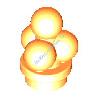 Деталь Аналог Совместимый С Лего Мороженное Цвет Светло-Телесный