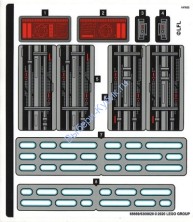 Наклейки К Набору Лего 75291