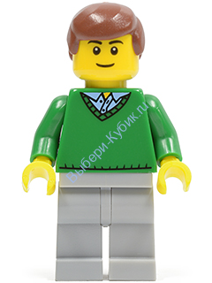 Минифигурка Лего Сити -- Мужчина