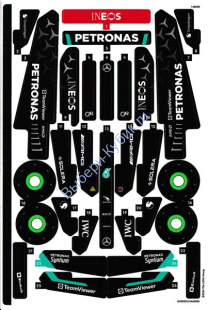 Наклейки К Набору 42165 (10105321/6462834)