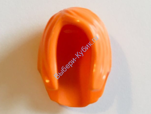 Деталь Лего Парик Цвет Оранжевый