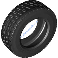 Деталь Лего Шина 62.4 Мм D х 20 Мм Цвет Черный