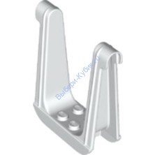 Деталь Лего Качели 2 x 6 x 5 1/3 Цвет Белый