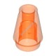 Деталь Лего Конус 1 х 1 С Верхним Пазом Цвет Прозрачно-Неоново-Оранжевый