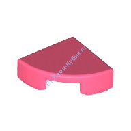 Деталь Лего Плитка Круглая 1 х 1 Четверть Цвет Коралловый