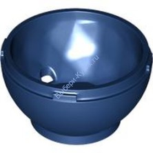 Деталь Лего Контейнер Граненый 4 Х 4 Х 1 2/3 Яйцо Дракона Дно Цвет Темно-Синий